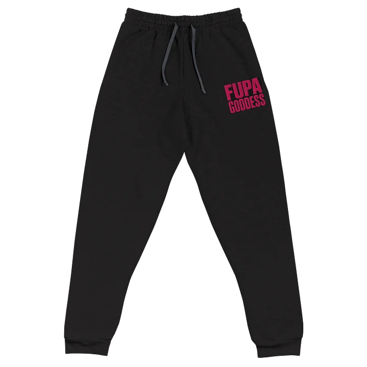 Embroidered pink logo joggers product image (1)