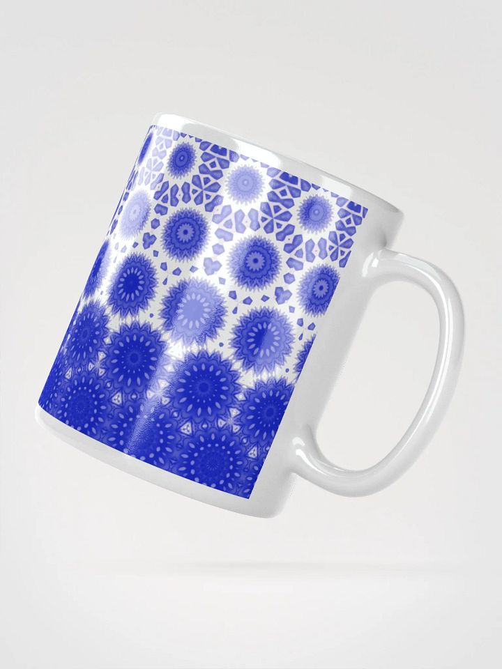 Blue & White Daisy Mug product image (2)
