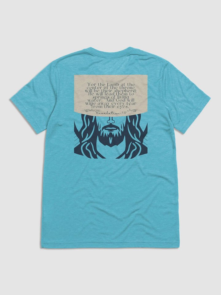 Living Waters Christian Triblend T-Shirt | Revelation 7:17 product image (7)