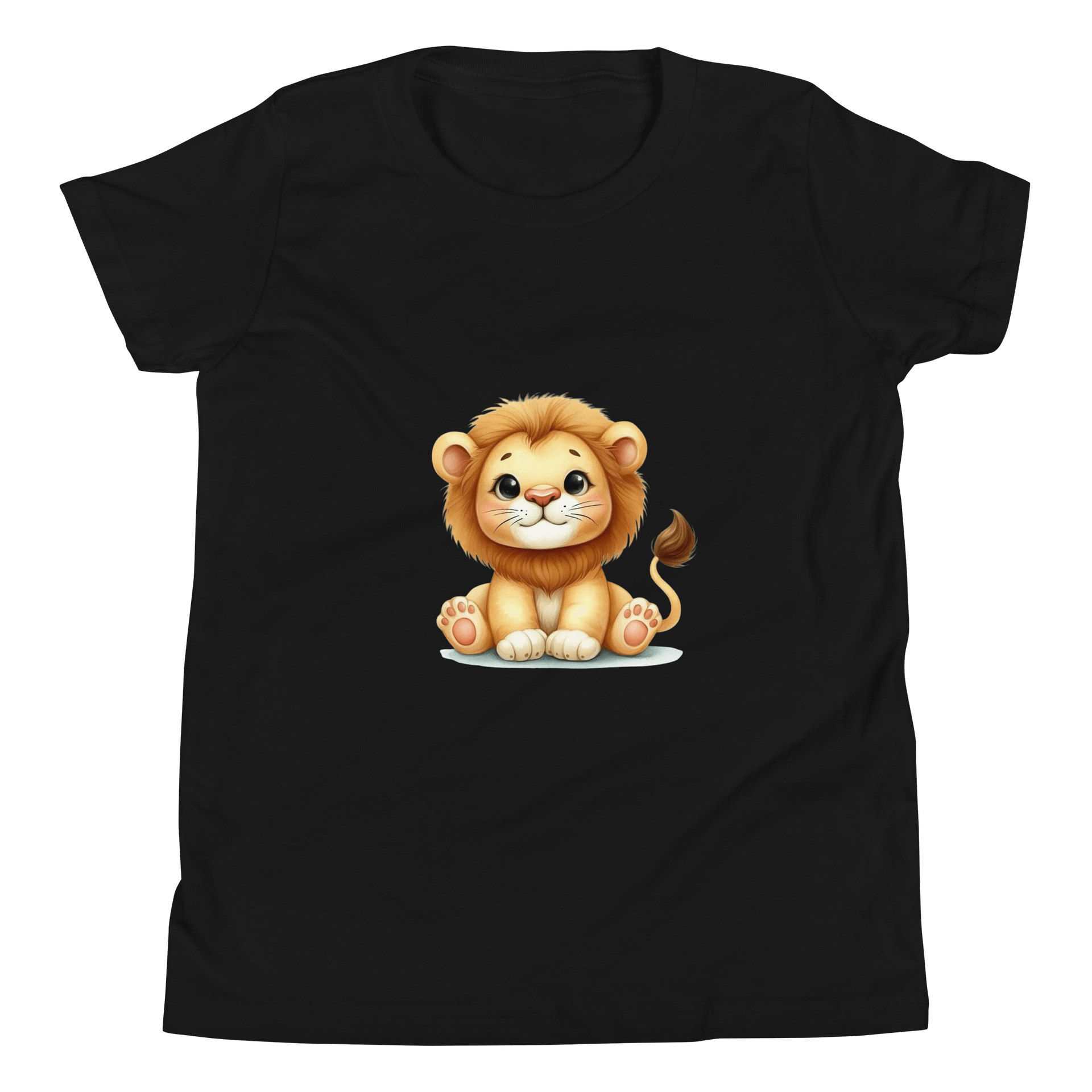 Adorable Baby Lion Cartoon T-Shirt product image (1)