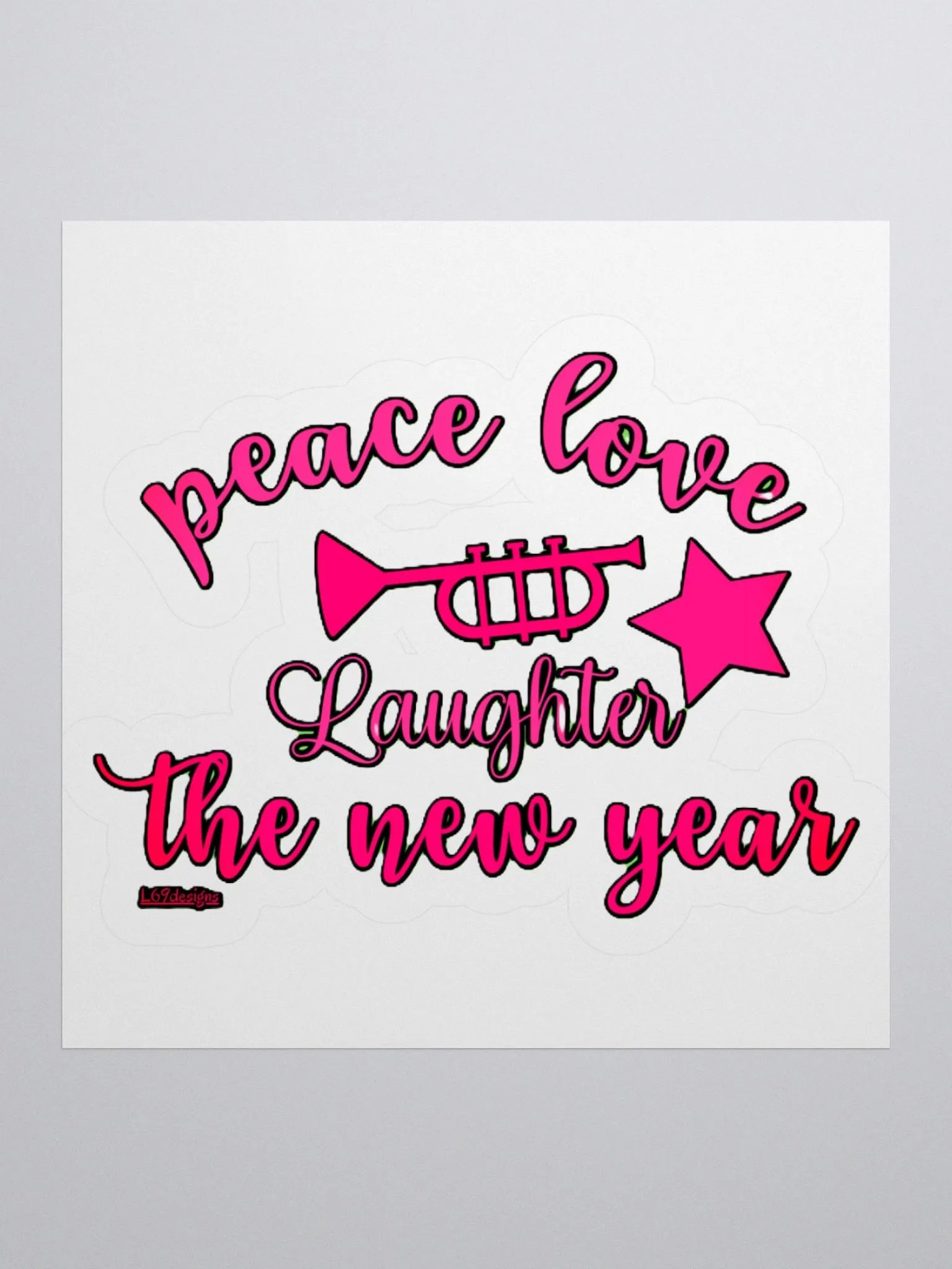 PEACE, LOVE AND LAUGHTER : THE NEW YEAR product image (1)