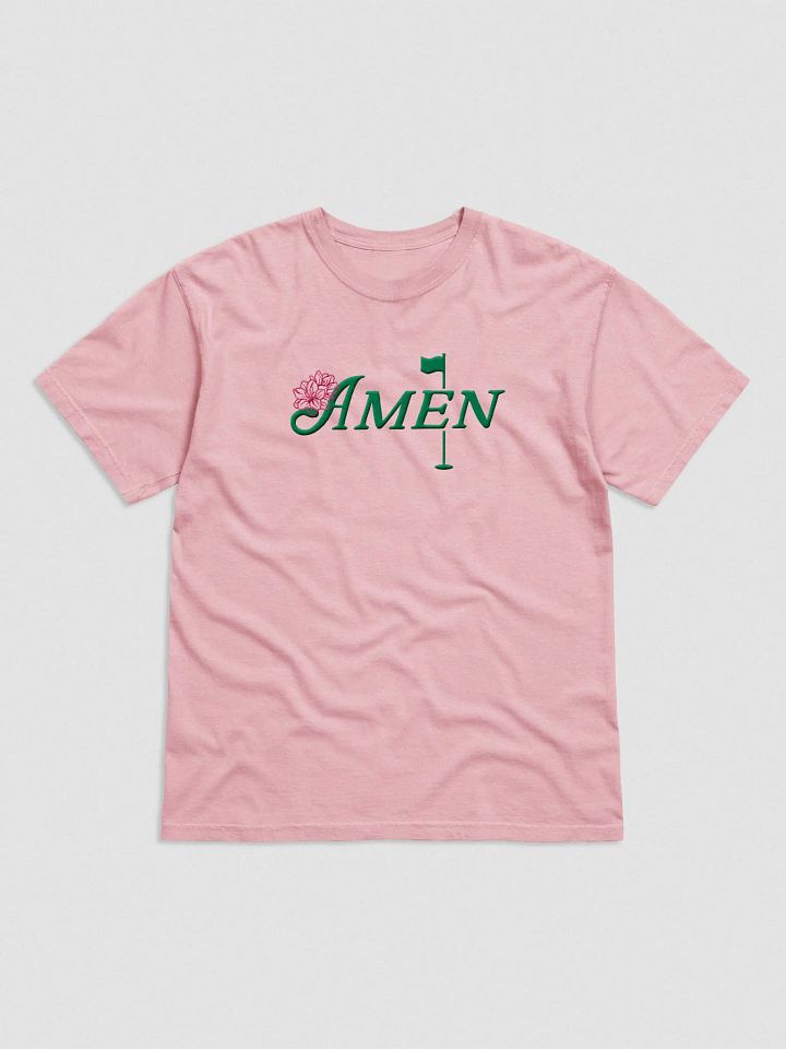 Embroidered Amen T-Shirt product image (1)