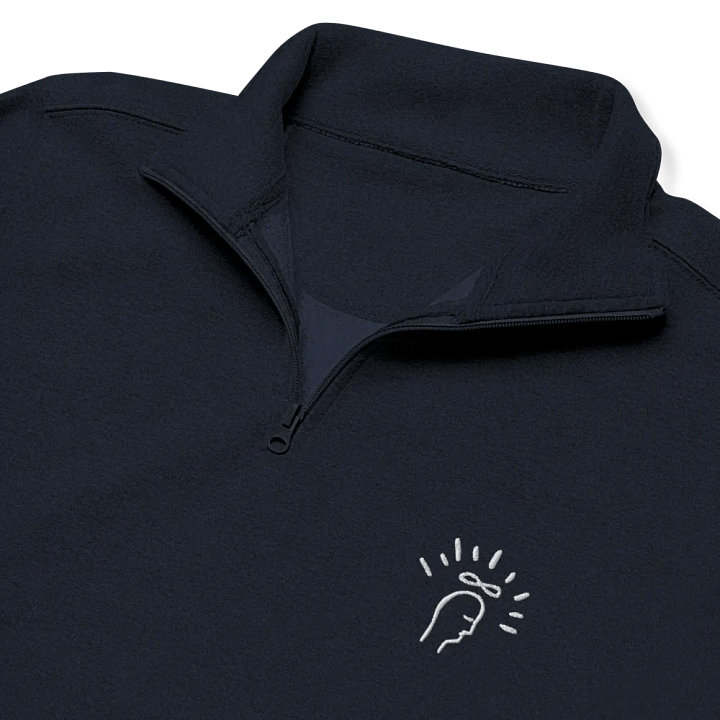 Magic Mind (white) embroidered quarter zip product image (1)