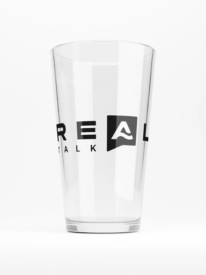 REAL Talk Pint Glass product image (1)