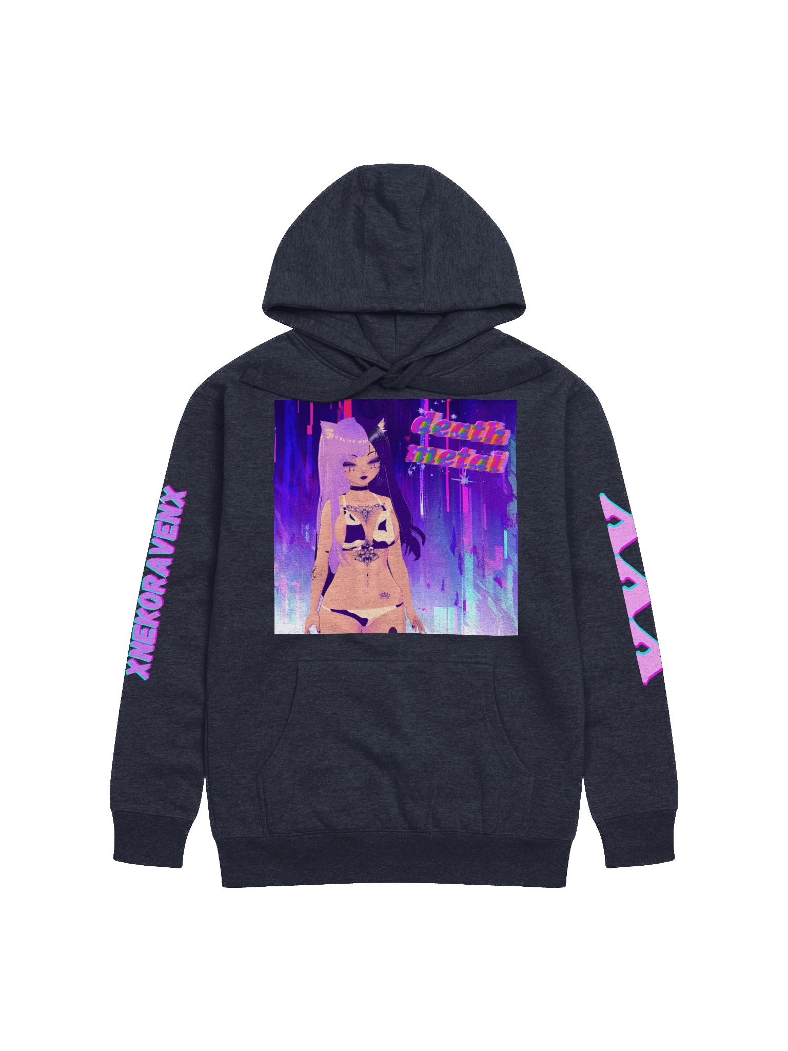 Kawaii Death Metal Hoodie product image (2)