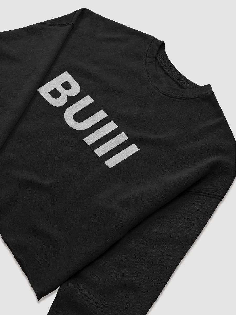 BUIII Originals Logo Women's Fleece Crop Sweatshirt product image (3)