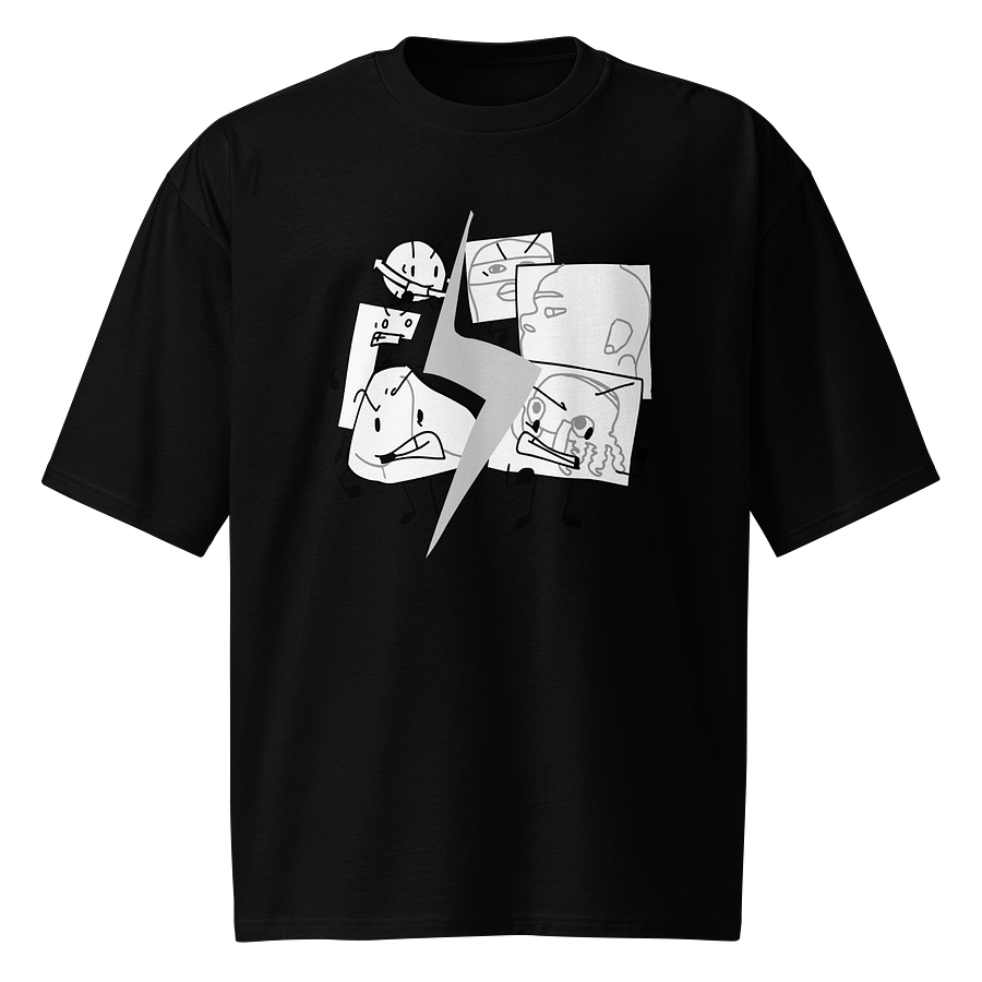 Team Wrecker Feud Oversized Heavyweight Tee product image (1)