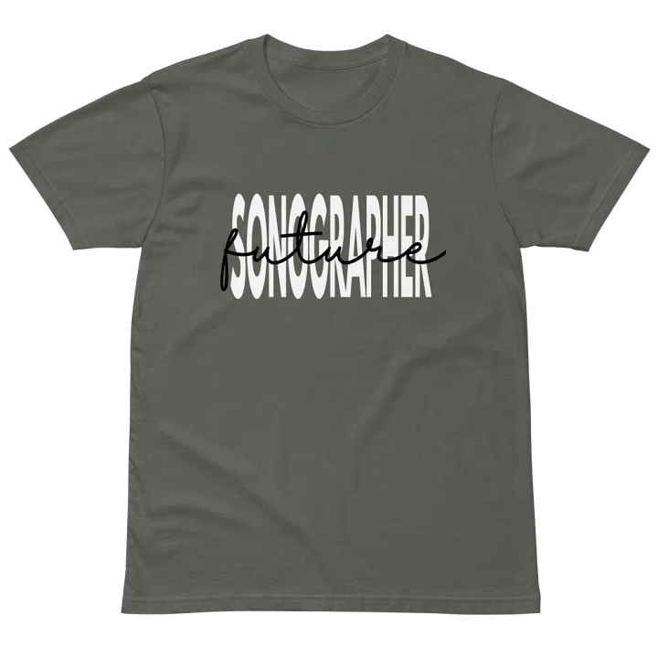 Future Sonographer Ultrasound Tech Cardiac Graduate Unisex Premium T-Shirt product image (2)