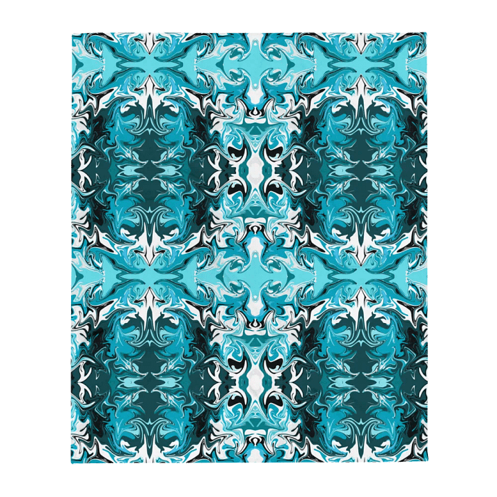 Blue Swirl Blanket product image (1)