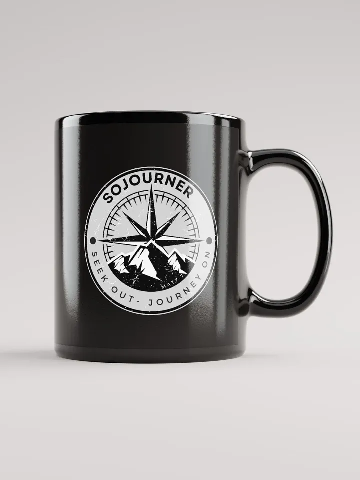 SOJO Navigate - Black Ceramic Mug product image (1)