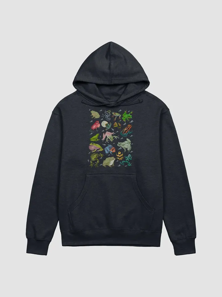 Frog Frenzy Illustrated Adult Hoodie product image (1)