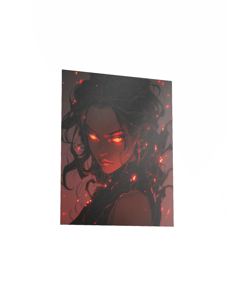 Inferno Gaze Matte Poster product image (18)