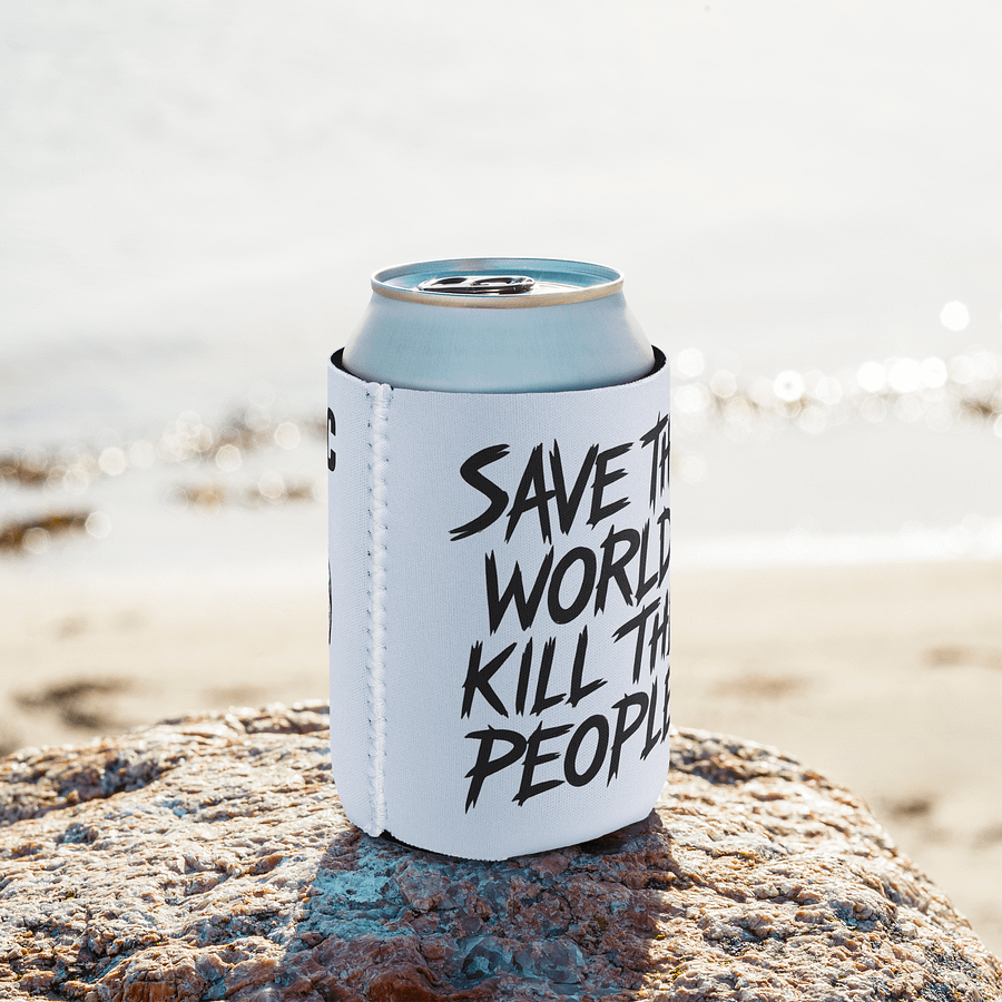 Lethargic (V1) "Save the World" Coozie product image (8)