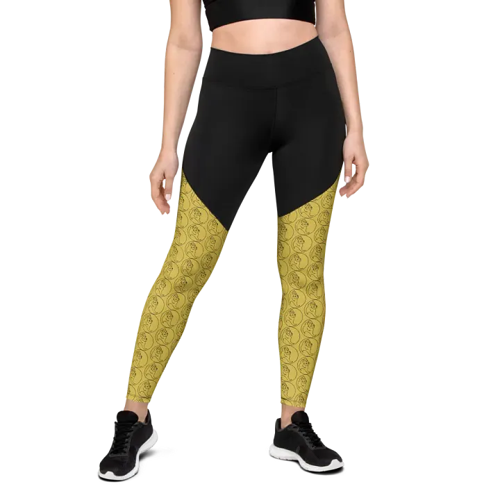 Vibrant Circle Leo Sports Leggings product image (2)