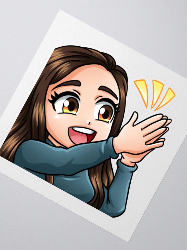 Anna Clap Emote Sticker product image (2)