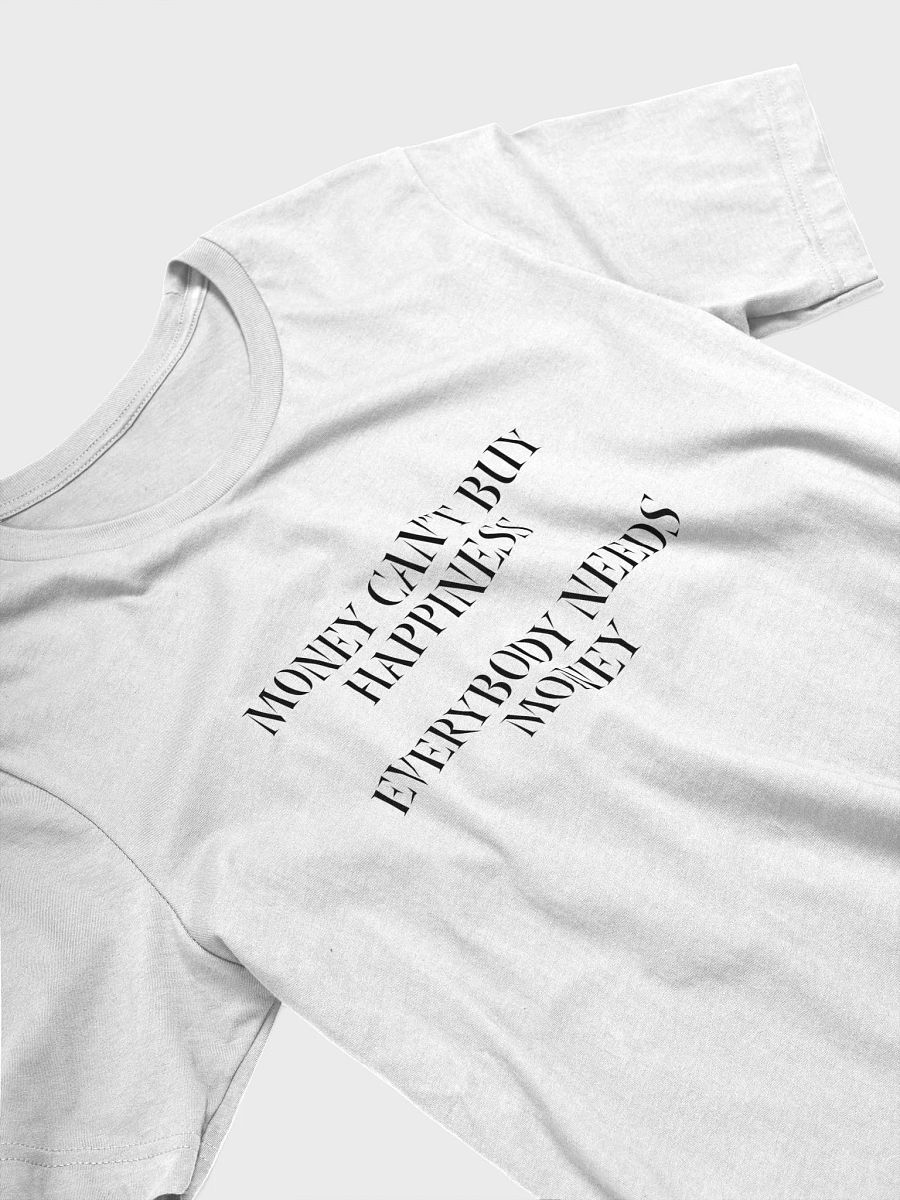 Money Motivated: The Perfect Money Quote Printed Tee, White T-shirt product image (3)