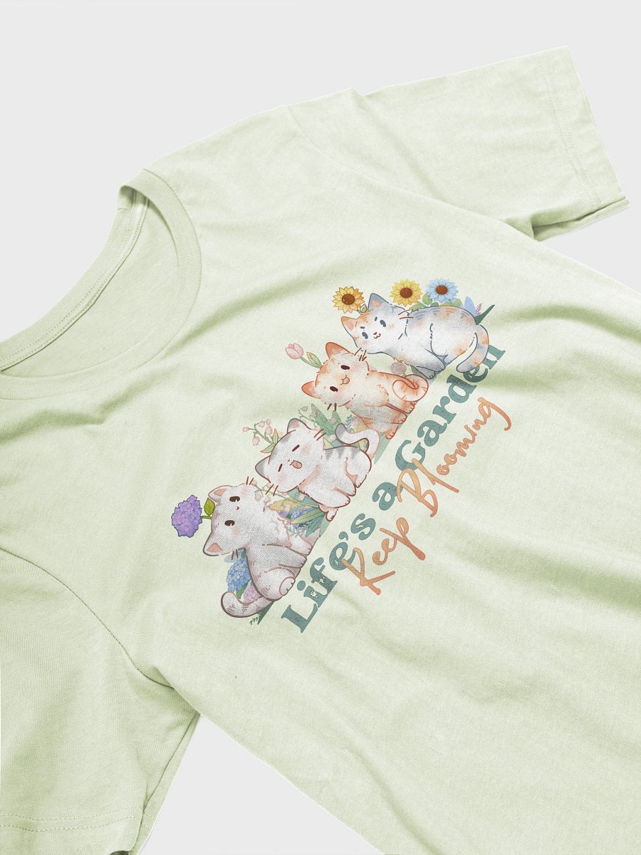 Life is a cat garden -Unisex Tee Lightweight product image (1)