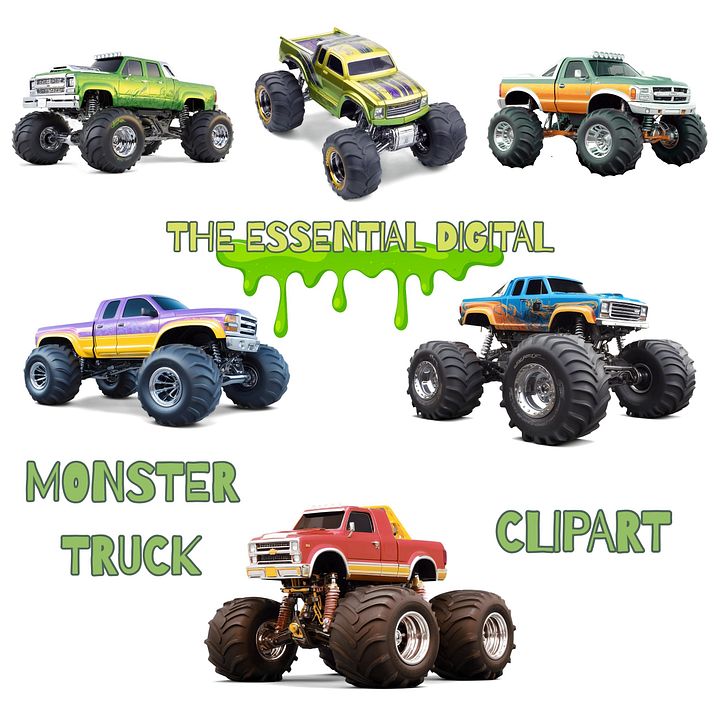 Monster Trucks Phase 2 PNG Clipart Images product image (2)