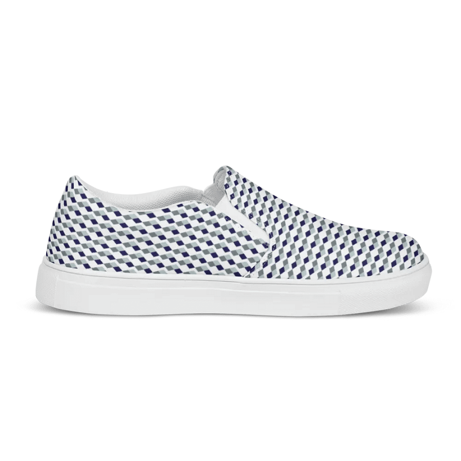 Premium Checkered Slip Ons Men's n. 24 product image (10)