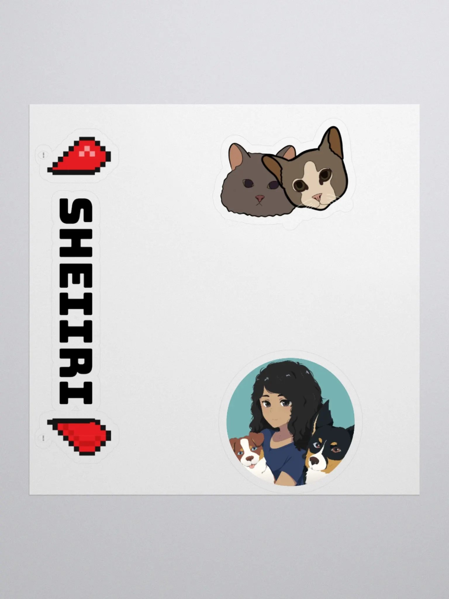 SheiiRi & Pals Sticker Sheet product image (1)