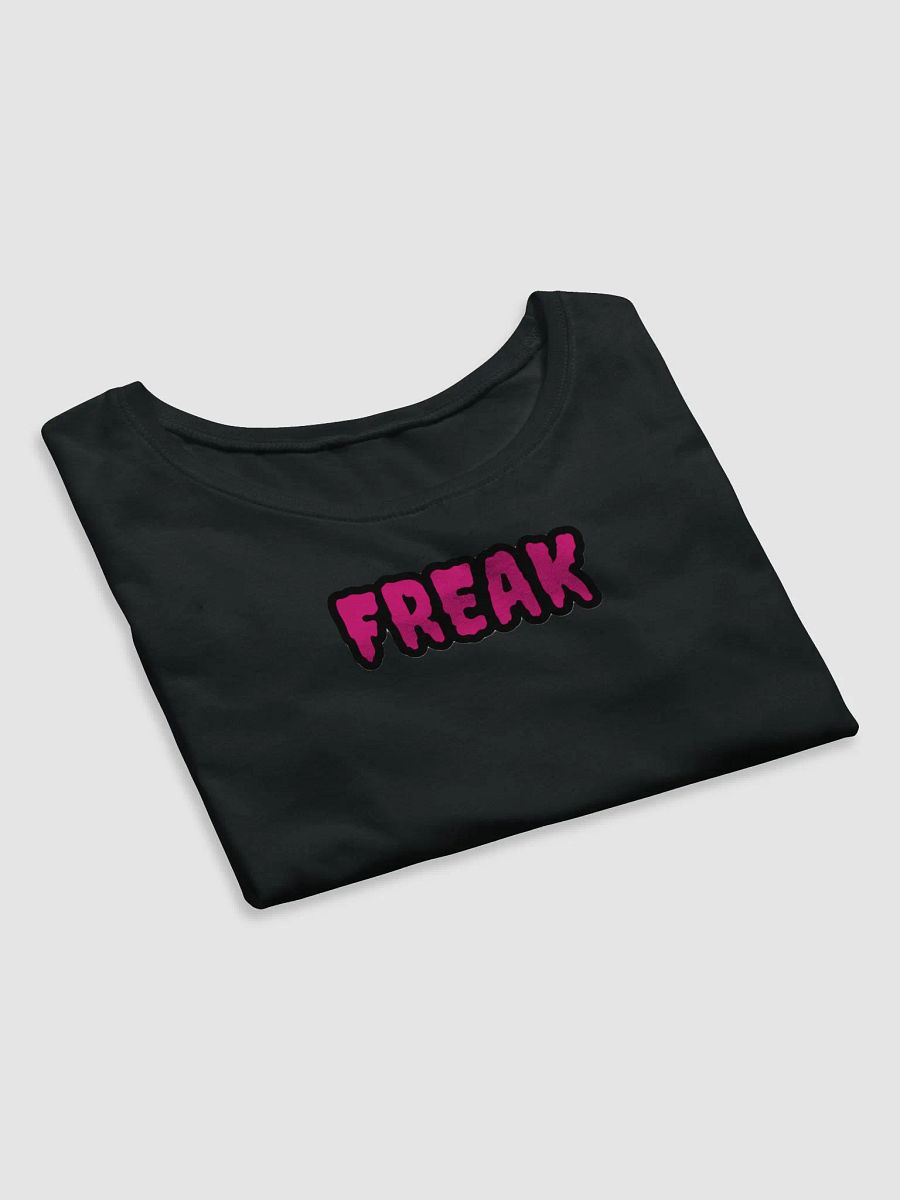 Rick G FREAK Women's Crop Top - PINK LOGO product image (4)