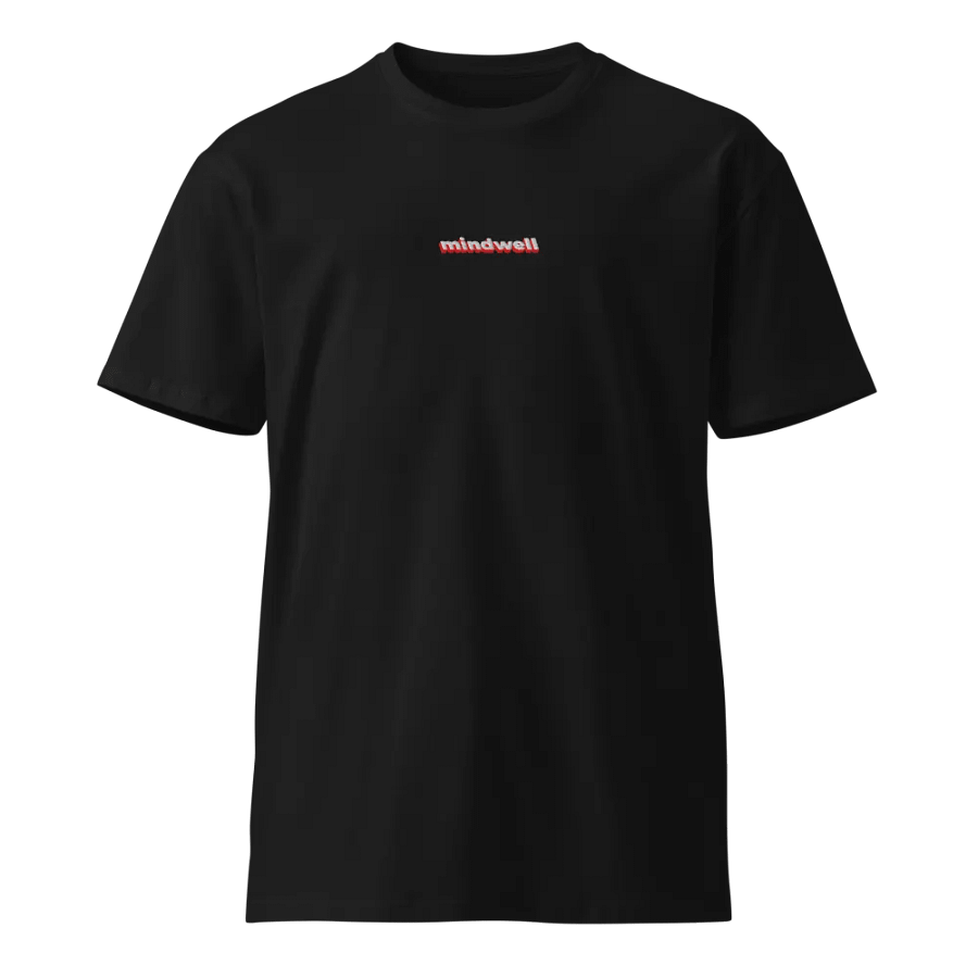 Playera Premium mindwell (Bordado, Unisex) product image (1)