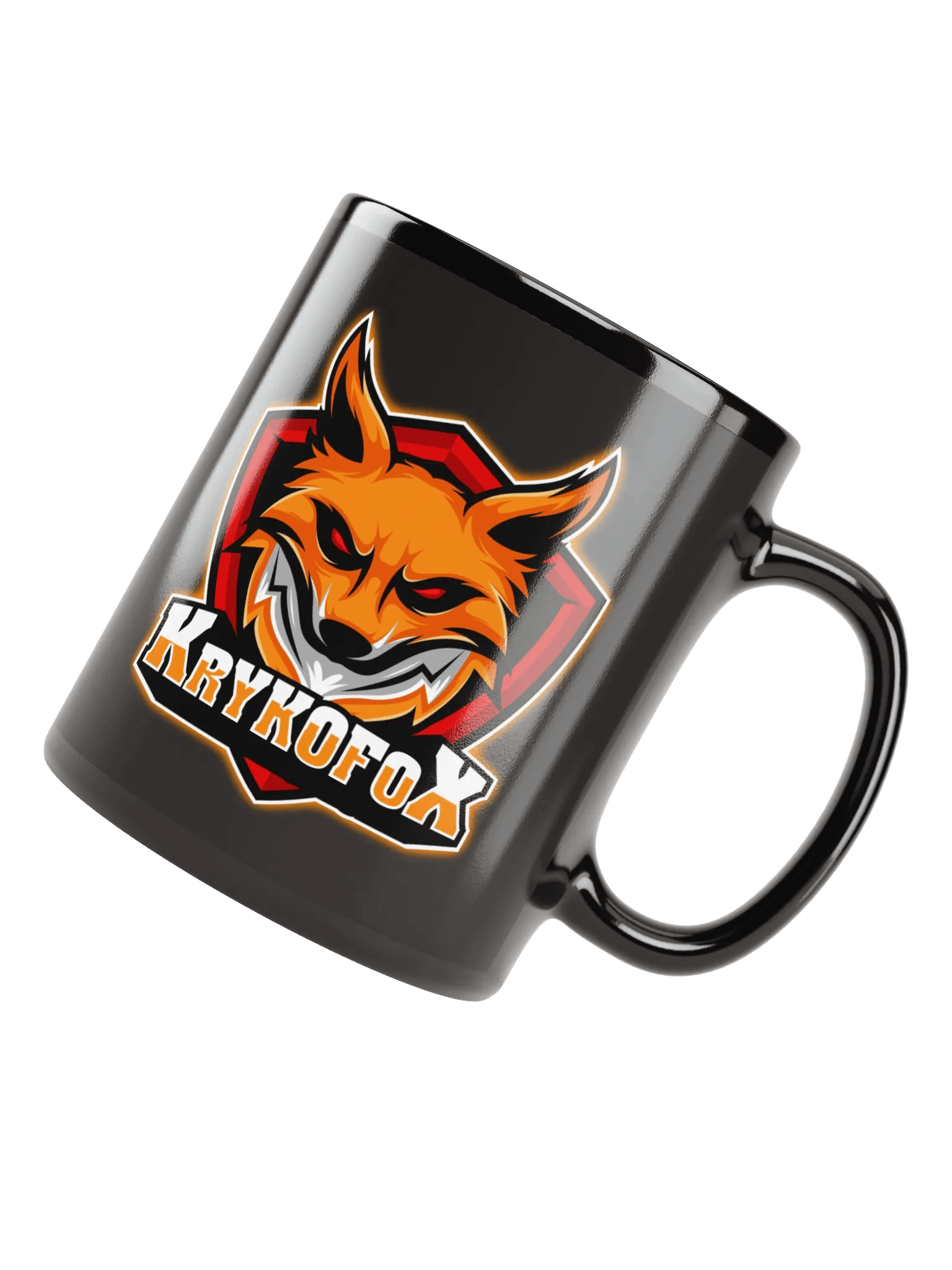 Fox Shield Mug Glossy Black Edition product image (8)