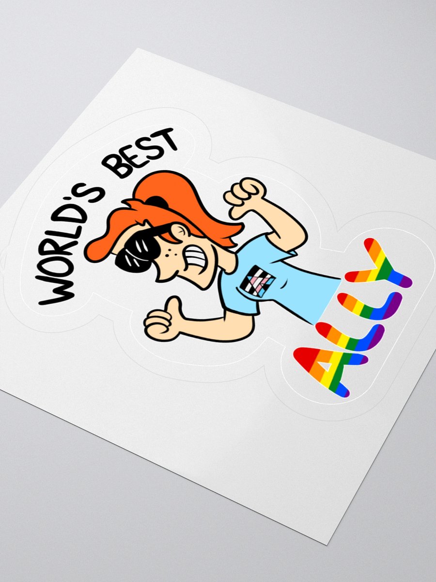 World's Best Ally Sticker product image (8)