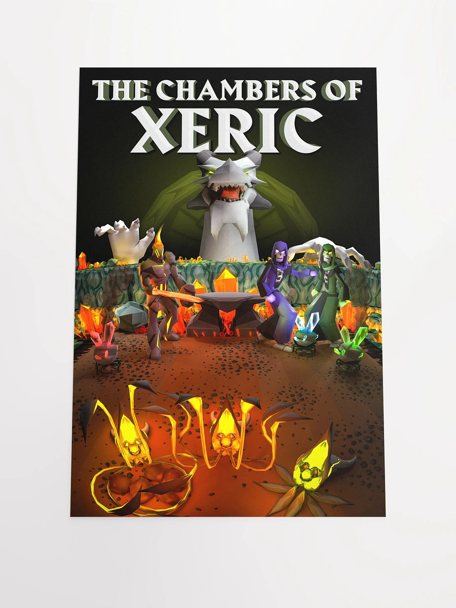 Chambers of Xeric | Enhanced Matte 3D OSRS Poster product image (2)