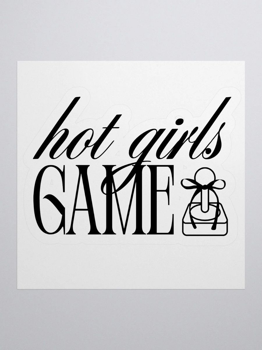 Hot Girls Game Sticker product image (1)