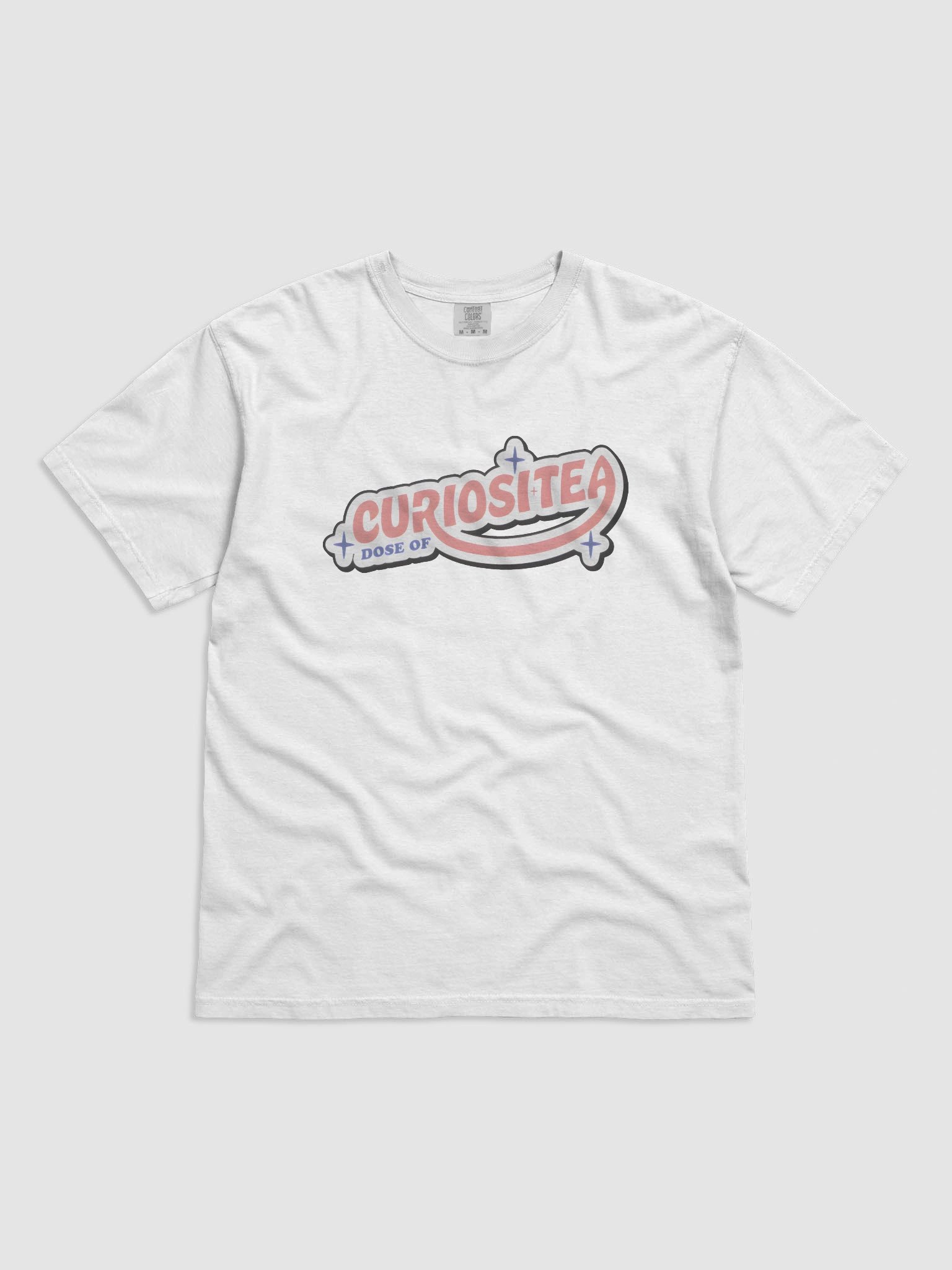 Curiositea T - Pink/White product image (1)