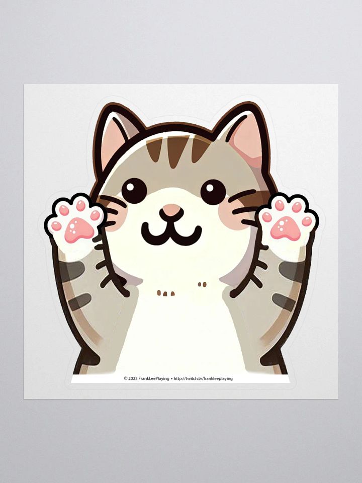 FrankLee's Dancing Kitty Emote Sticker product image (1)