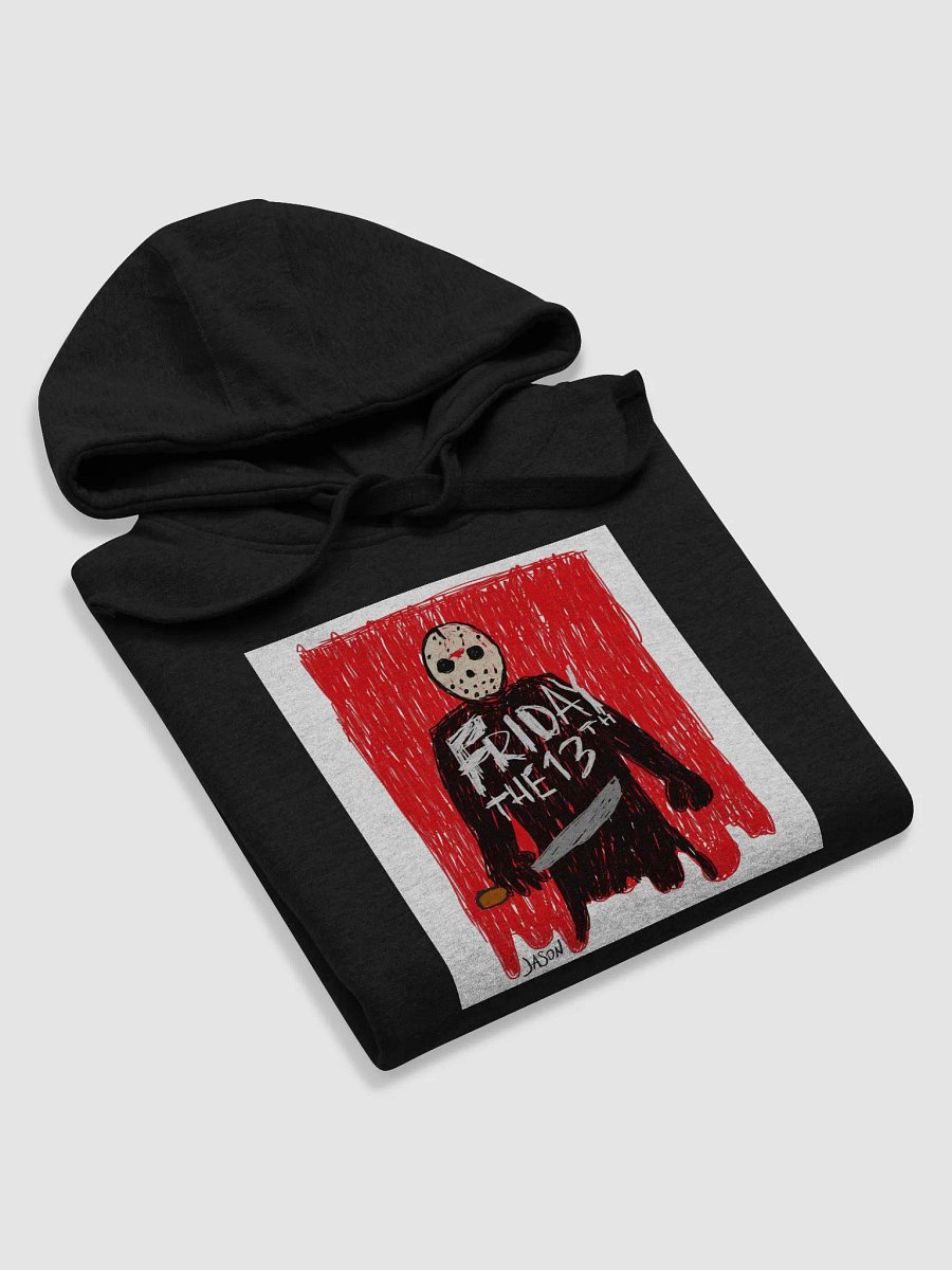 🔪 "JASON" CreepyKids Horror Unisex Hoodie Art Print🔥 product image (5)