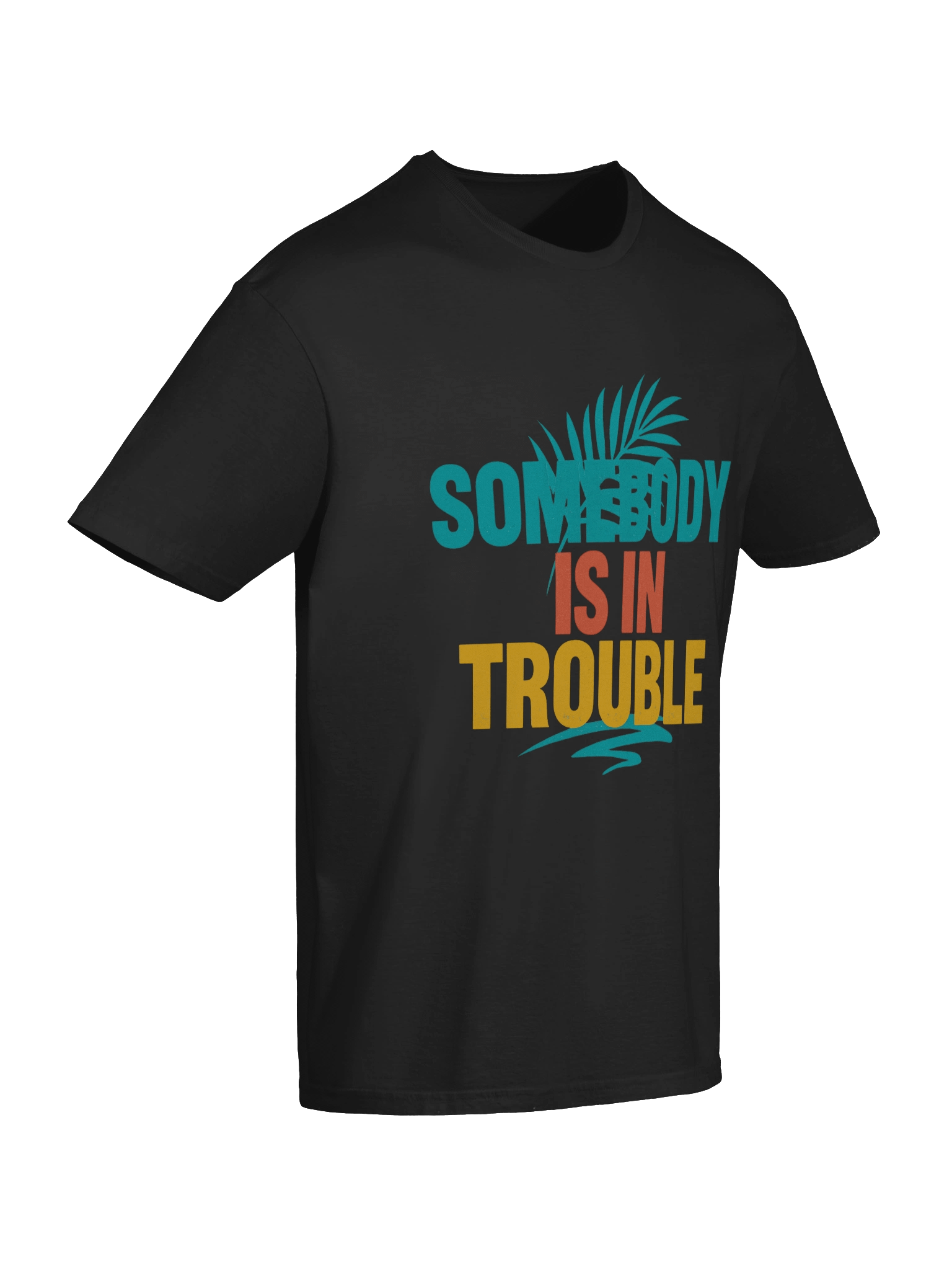 Trouble in Paradise Palm T-Shirt product image (65)