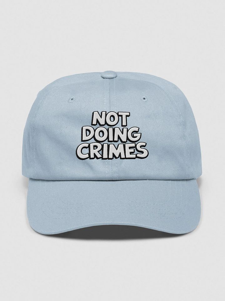 Not Doing Crimes Cap product image (1)