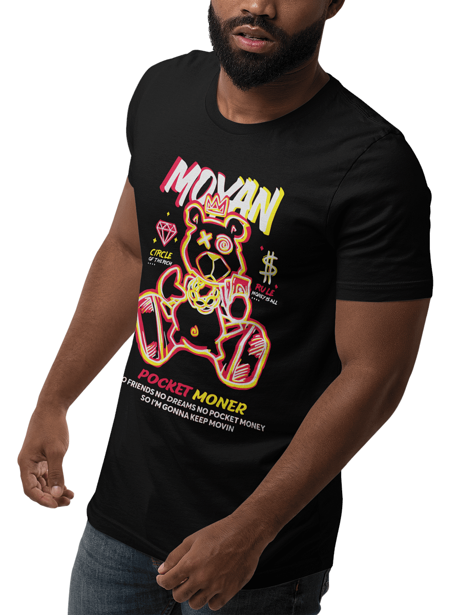 Broke Bear: Playful Teddy Bear Tee product image (4)