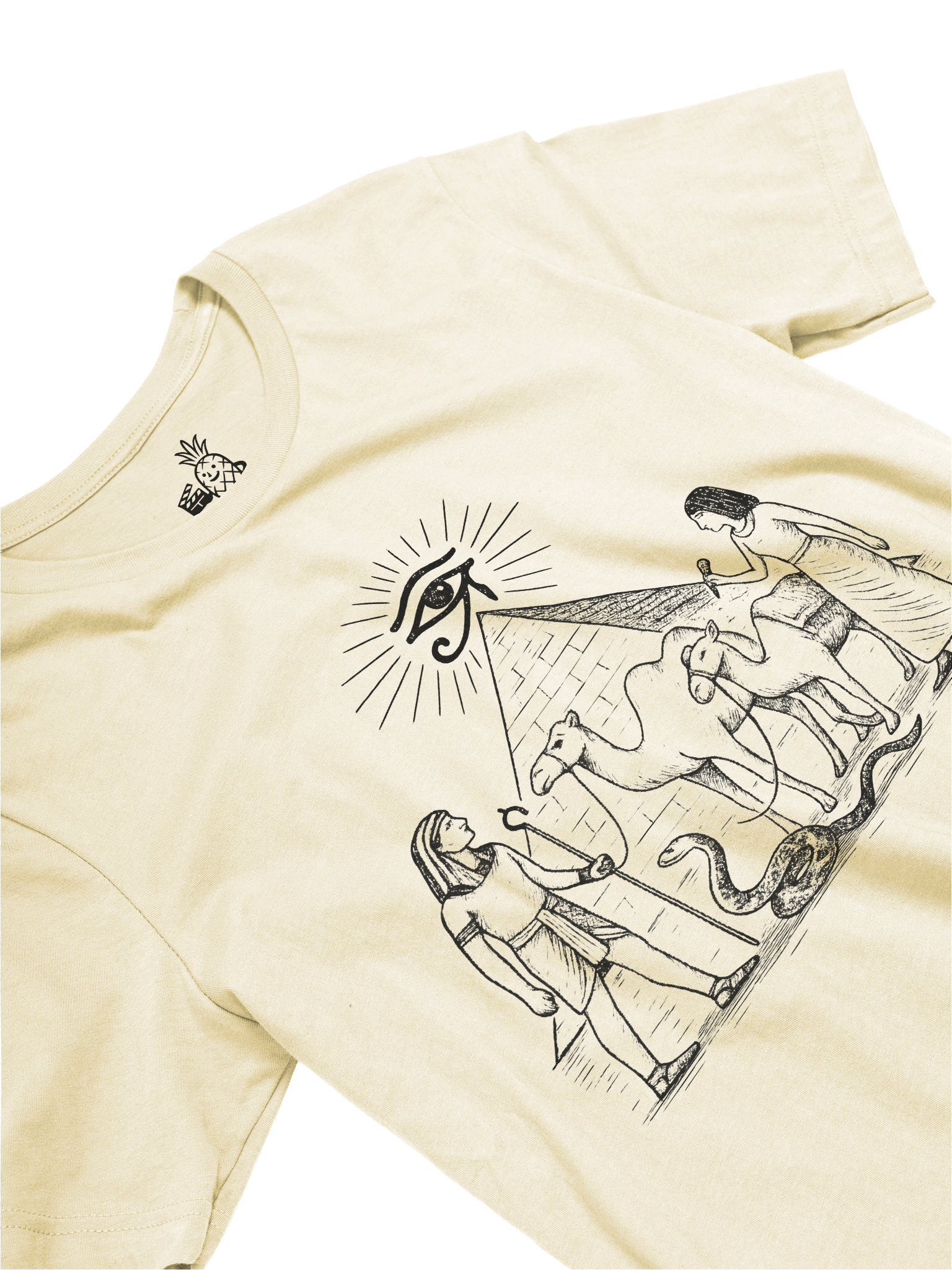 Ancient Egypt Eye of Horus and Pyramid Unisex T-Shirt product image (27)