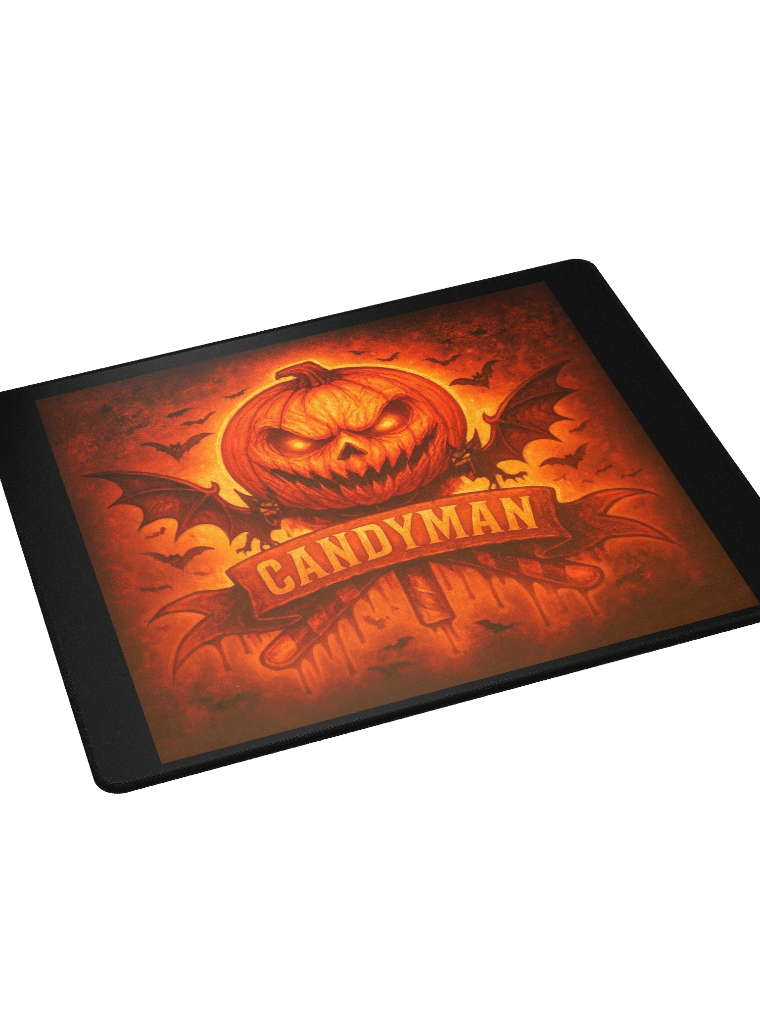 Pumpkin & Bats Candyman Mouse Pad product image (4)