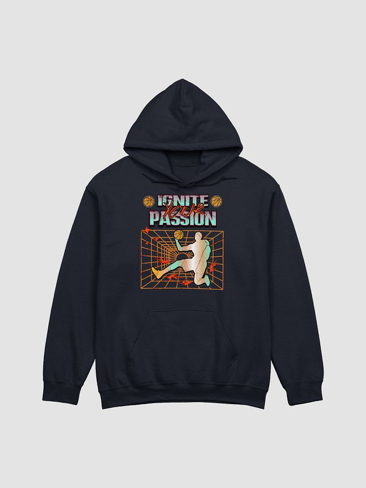Ignite Your Passion Basketball Flame Hoodie product image (22)