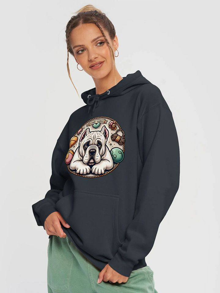 White Cane Corso Hoodie – Proud Dog Owner’s Cozy Apparel product image (14)
