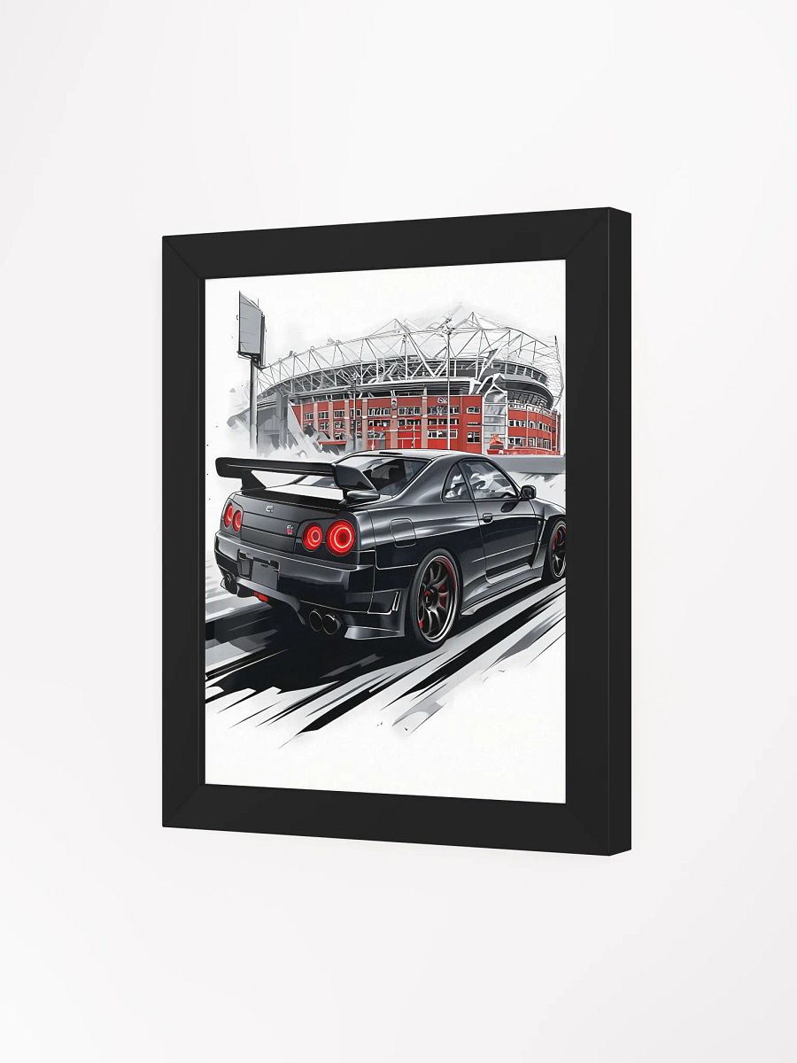 Sleek Speedster Stadium Drive Poster product image (4)