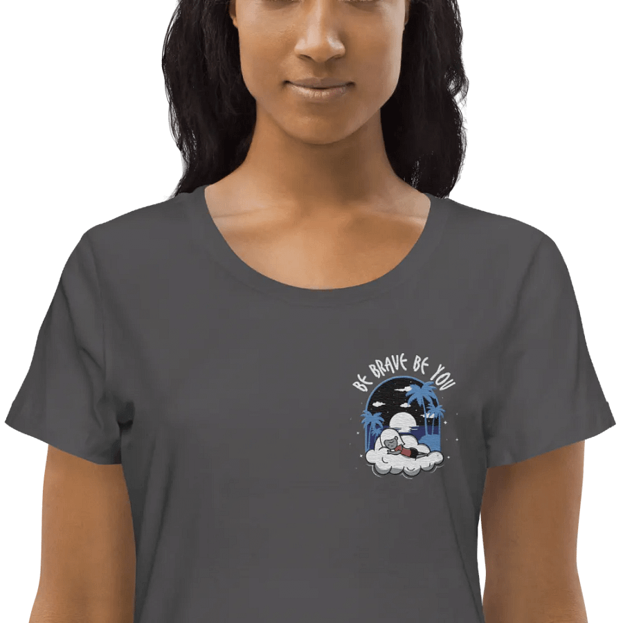 Cloudy Night BBBY Women's Fitted T-Shirt Embroidered product image (1)