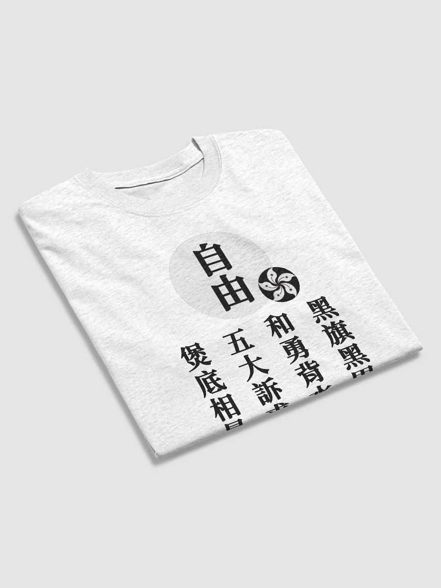 「自由」短袖T恤—V2 product image (5)