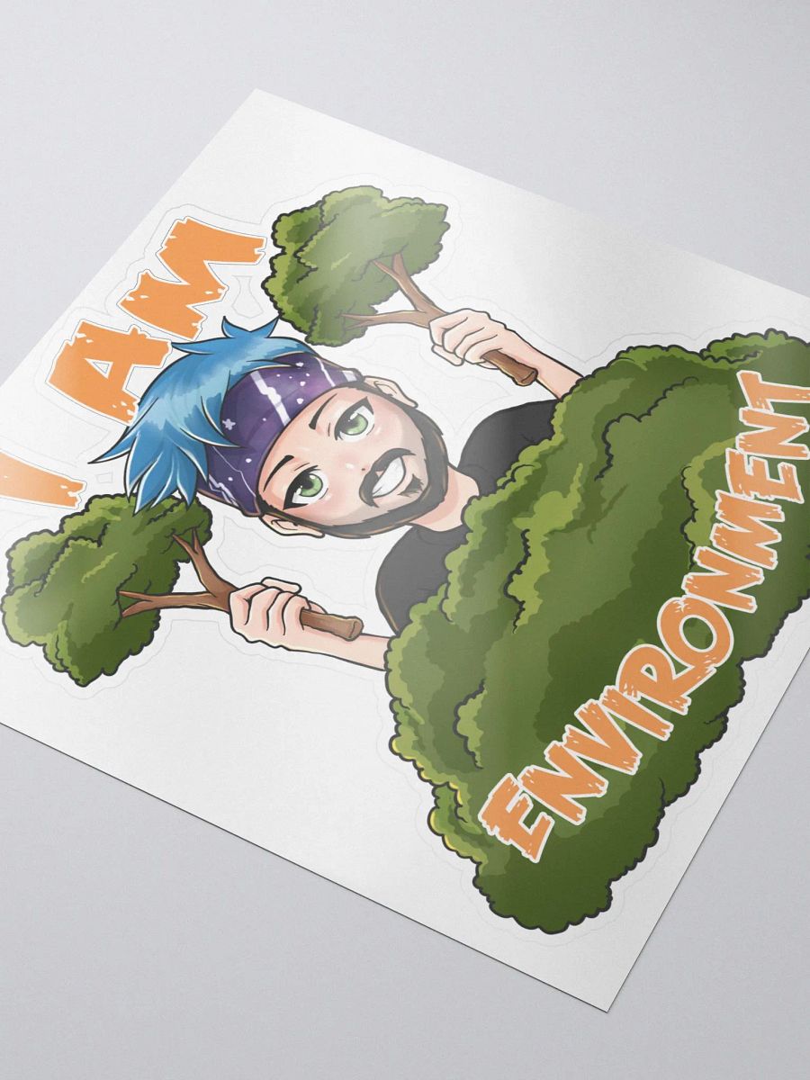I am environment Sticker! product image (3)