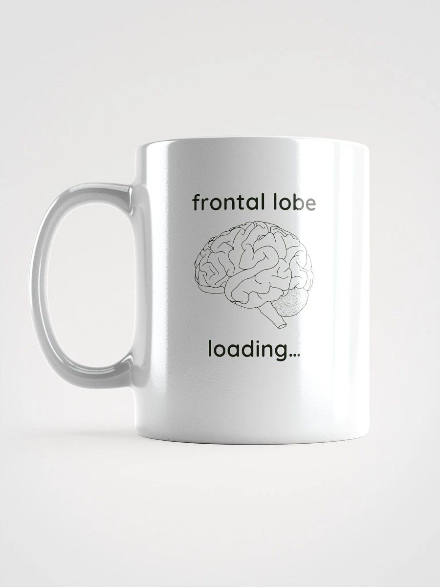 frontal lobe loading... mug (black) product image (16)