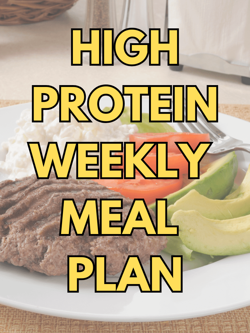 High Protein Weekly Meal Plan product image (1)