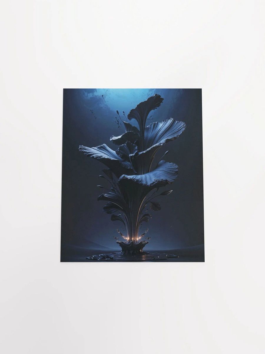 Abyssal Bloom Matte Poster product image (29)