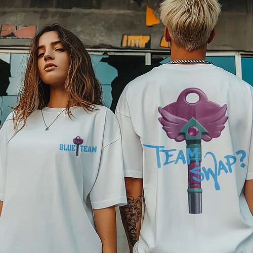 TEAM SWAP now. No regrets.
Red Crew or Blue? Choose.
Your tee knows your answer.
.
https://robincrews.com/products/squid-game...