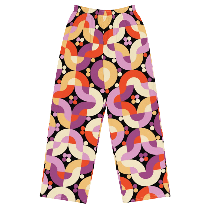 BUIII Retro Harmony: Autumn Breeze Wide-Leg Pants product image (1)