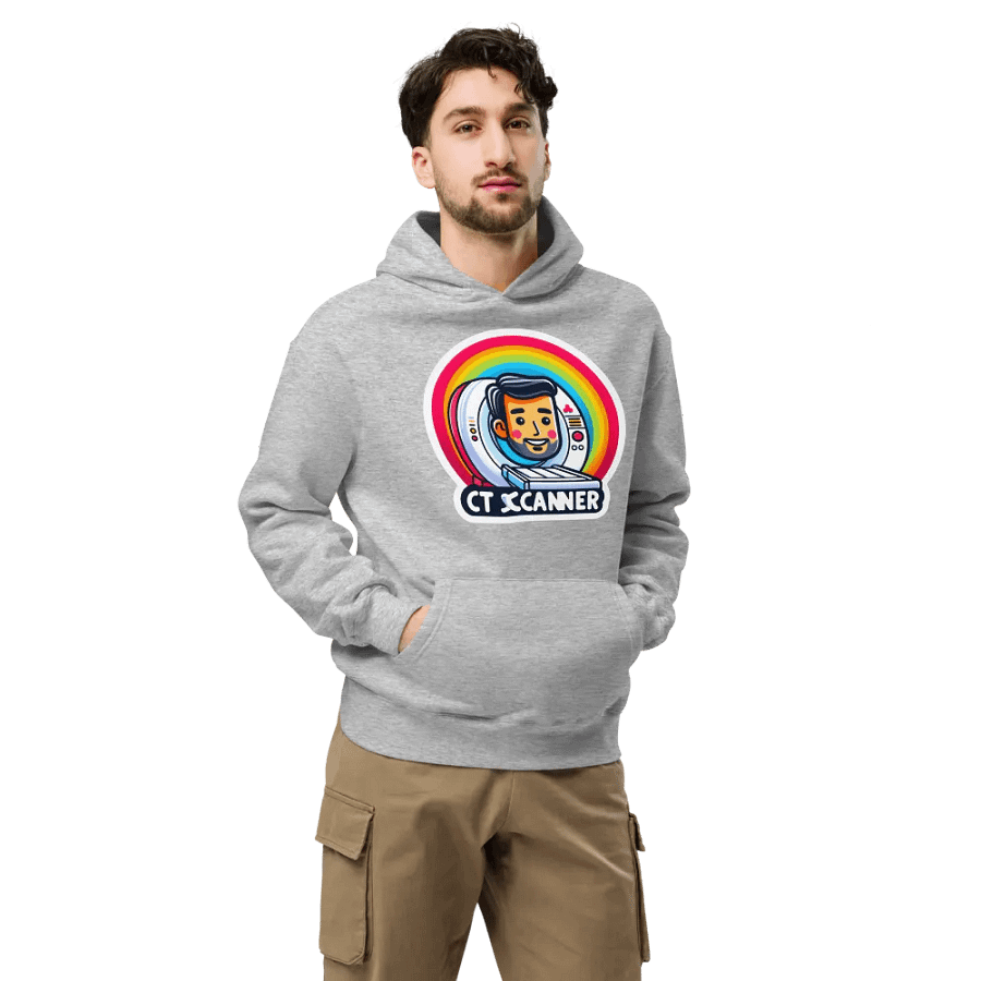 Rainbow CT Xcanner Unisex Oversized Hoodie product image (37)